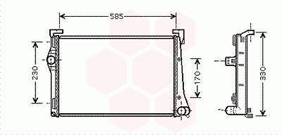 International Radiators RADIATOR 1,3 JTD -AC