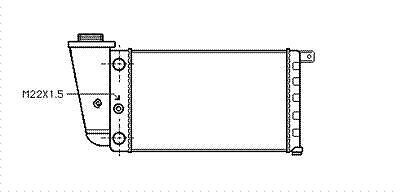 International Radiators RADIATOR BENZINE 1.3 i.E GT LANCIA Y