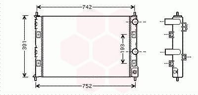 International Radiators RADIATOR CHRYSLER SEBRING (JR)  2