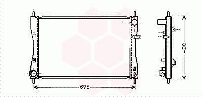 International Radiators RADIATOR COLT6SMART FORFOUR 15D