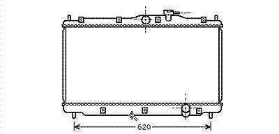 International Radiators RADIATOR HD Prelude 2223 MT 92-97 H