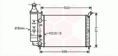 International Radiators RADIATOR PALIO 1011 MT 97-