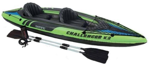 Intex Challenger K2 - 2 persoons kayak met peddel en pomp