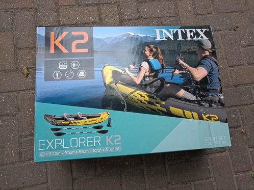 Intex explorer K2 kayak  4 zwemvesten