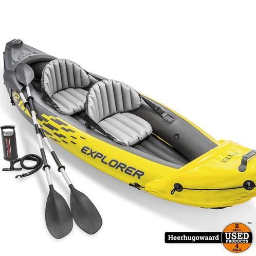 Intex Explorer K2 Kayak ZGAN Compleet in Tas