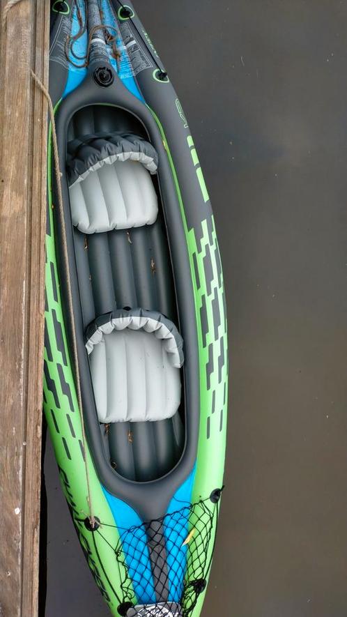 Intex K2 kayak , incl. pomp,peddels en tas