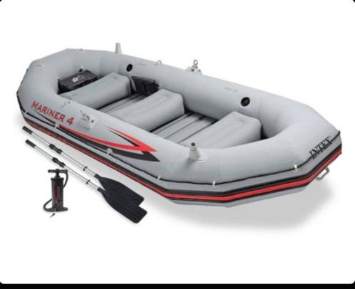 Intex mariner 4 opblaasboot met motor