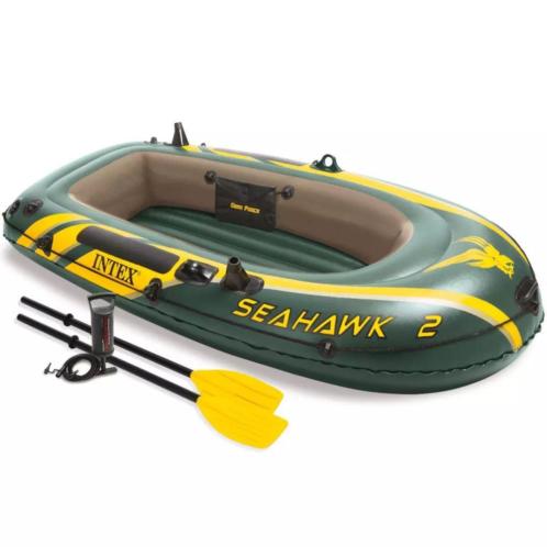 Intex Seahawk 2 opblaasboot met peddels en pomp 68347NP