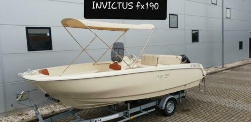 INVICTUS FX190. Suzuki 90pk.ZONNEDEK,koelkast,ALS NIEUW