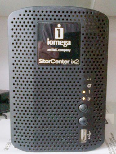 Iomega Storcenter ix2 4TB met nieuwe WD RED schijven 