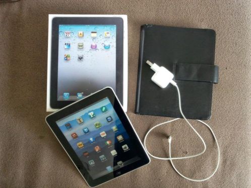iPad 1 16 GB met beschermhoes