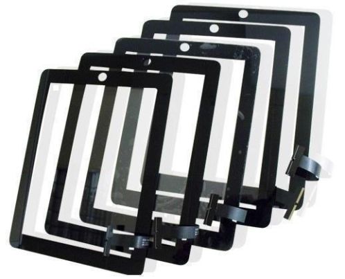 iPad 1 2 3 4 Mini digitizer glas touchscreen met montagetape