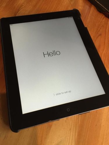 iPad 2 zwart met hoesje