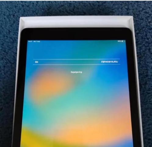 iPad 6 generatie 32 GB complete kras vrij