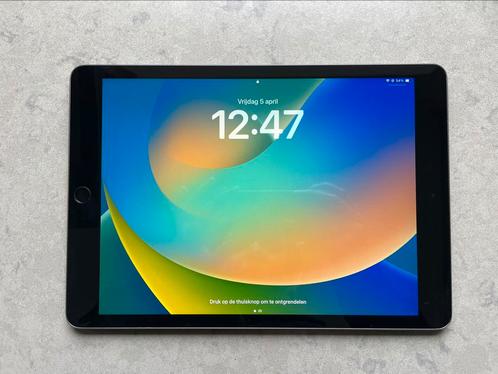 iPad 9e generatie 64GB Space Gray compleet  hoes
