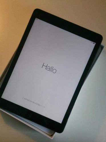 iPad Air, 16Gb, wifi, zwart. in smetteloze staat