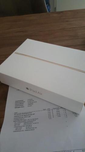 ipad air 2 gold wificellular (4g) nieuw