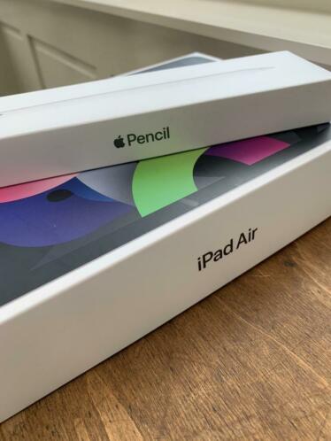 iPad Air 2020 256GB zwart  Apple Pencil