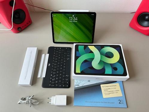 iPad Air 4th generation - Cellular 256 GB - Groen  toebeh.