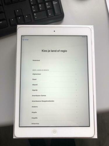 iPad Air wit zilver 16 GB