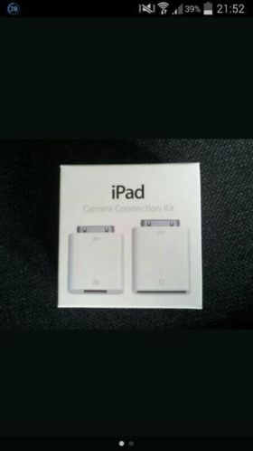 Ipad camera connection kit