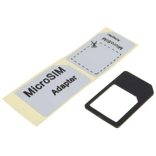Ipad  Iphone 4 Micro SIM kaart adapter (Gratis Verzending)