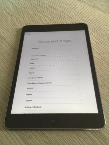 iPad mini 1 serie 16GB Space Grey Wi-Fi