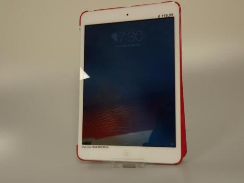 iPad mini 16GB Wifi White nette staat  met garantie