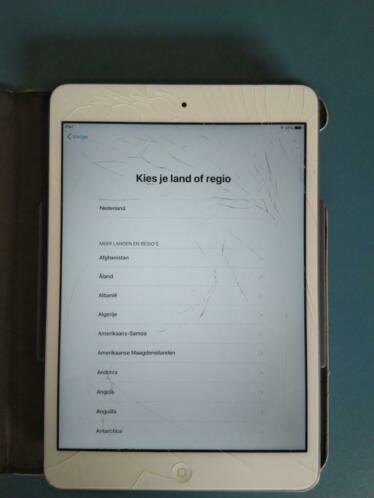 iPad mini 2 16gb (kapot scherm)
