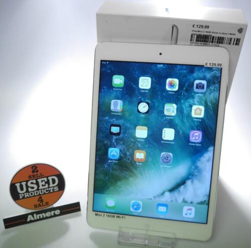 iPad Mini 2 16GB Silver in doos  Nette staat met Garantie