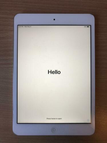 iPad mini 2 32GB silver evt voor onderdelen