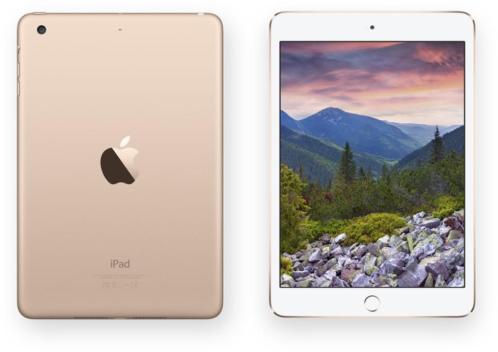 iPad mini 3 16GB Goud (Demo modellen) zo goed als nieuw