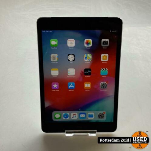 iPad Mini 3 64GB 3G Space Gray  in nette staat met garanti