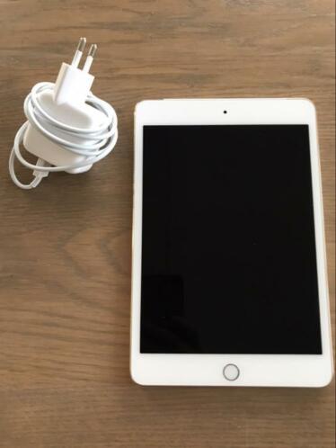 iPad mini 4 16gb en 4G goud zonder beschadigingen