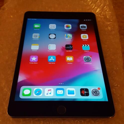 iPad Mini 4 64GB Wifi4G (Simkaart) Space Grey  Netjes