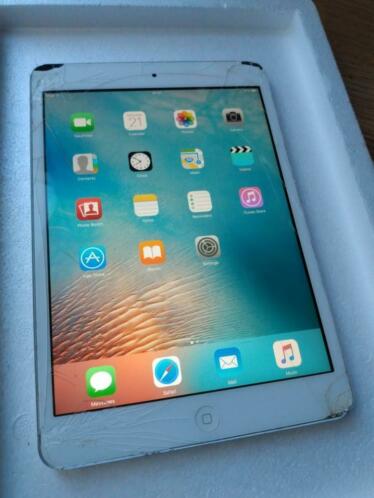iPad mini gebarst scherm maar werkt perfect