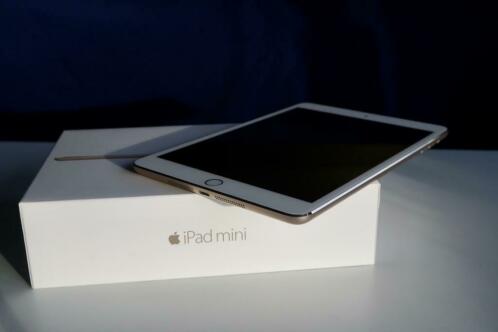 iPad Mini Gold 3de generatie Wi-Fi 64GB met Smart Cover