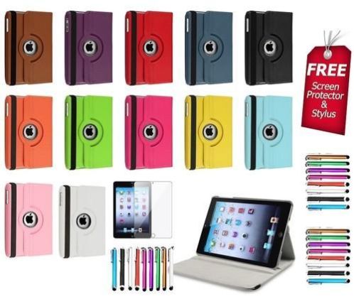 iPad Mini  mini 2 Rotating case cover hoes hoesje Incl,vzk