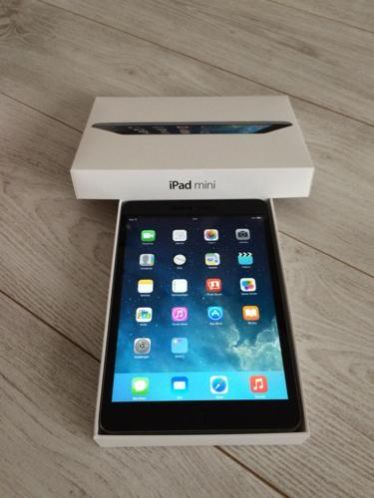 iPad mini space gray 16gb bijna Nieuw met Apple garantie 