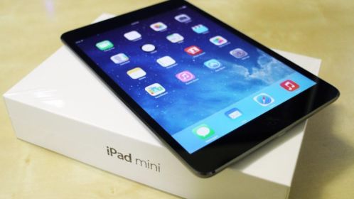 ipad mini (space Grey) Met oplader  Usb Kabel voor 150