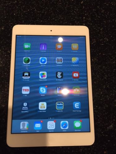 iPad mini wit 16 gb in Belkin hoes