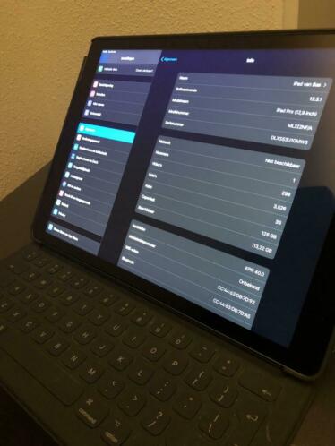 iPad Pro 12,9 inch scherm kras vrij Werkt nog volledig