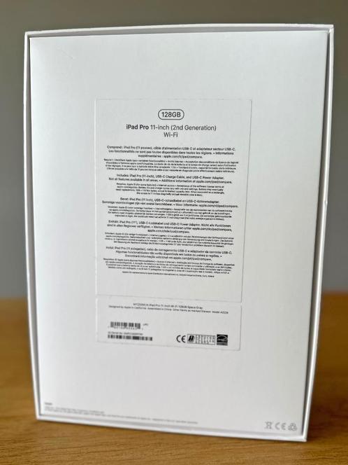 iPad Pro 2020 128GB Wifi Space Gray 11 inch 2e generatie