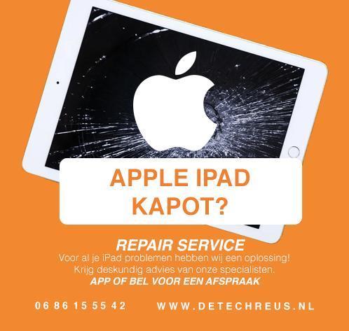 iPad reparatie service  in den haag - Laagste prijs garantie