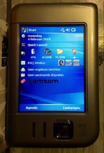 iPaq HP PDA met TomTom navigatie