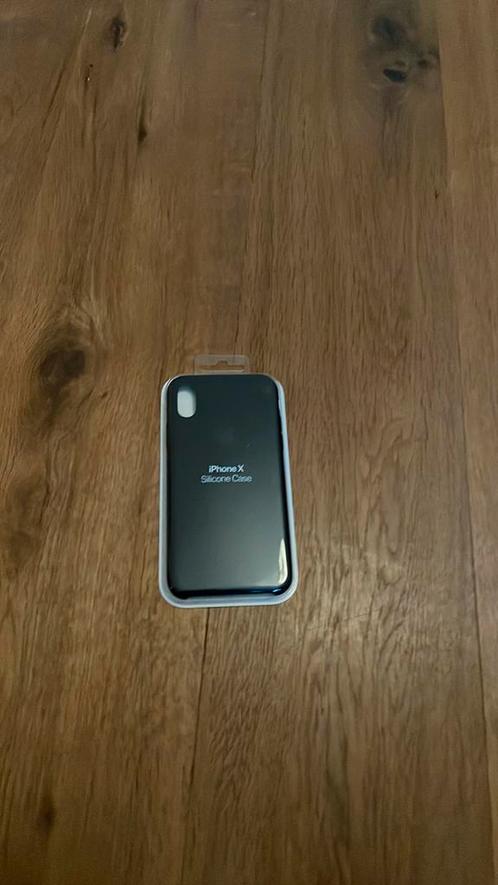 iPhone 10 hoesje mat zwart