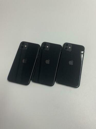 iPhone 11 64gb zwart  100 batterij  met garantie
