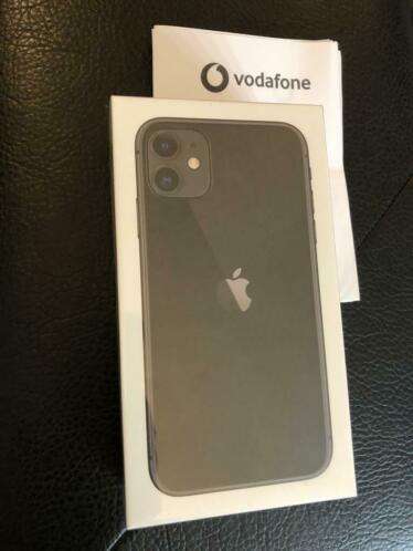 iPhone 11 Black Nieuw Geseald in Doos  Bon 2 jaar Garantie