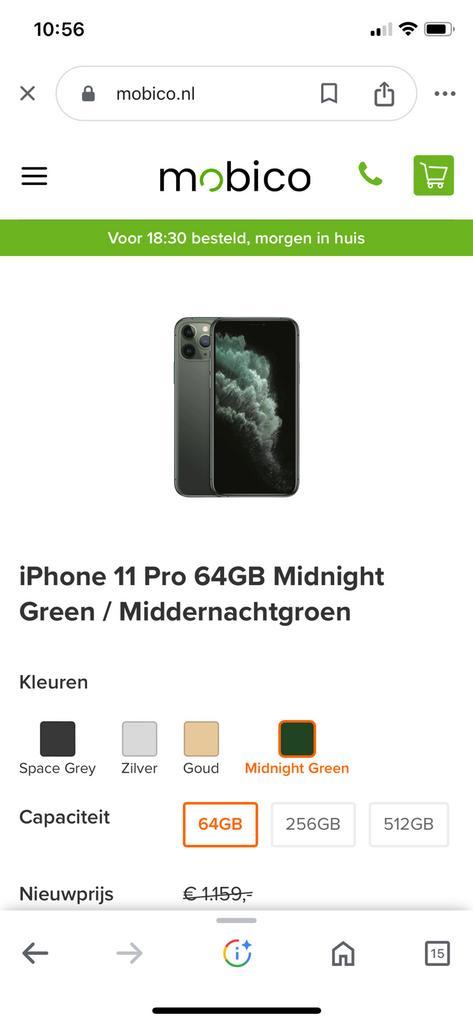 iPhone 11 Pro zo goed als nieuw