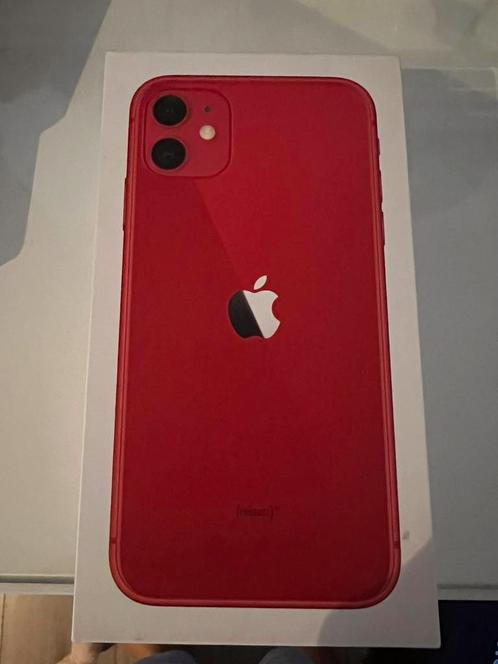 Iphone 11 RED 64GB  Hoesjes Gratis 